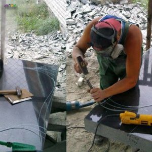 КАМЕНЩИКИ ДЛЯ РАБОТЫ С ГРАНИТНЫМИ ПЛИТАМИ