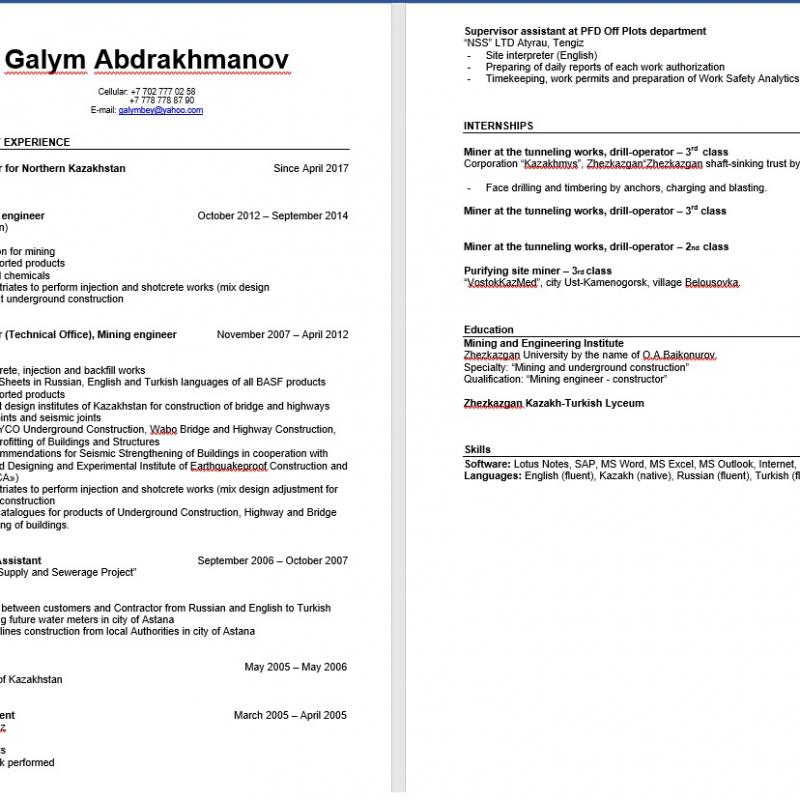 GALYM ADBRAKHMANOV