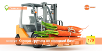 Требуется карщик-грузчик на овощной базе