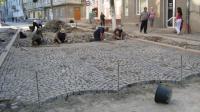 укладання брусчатки